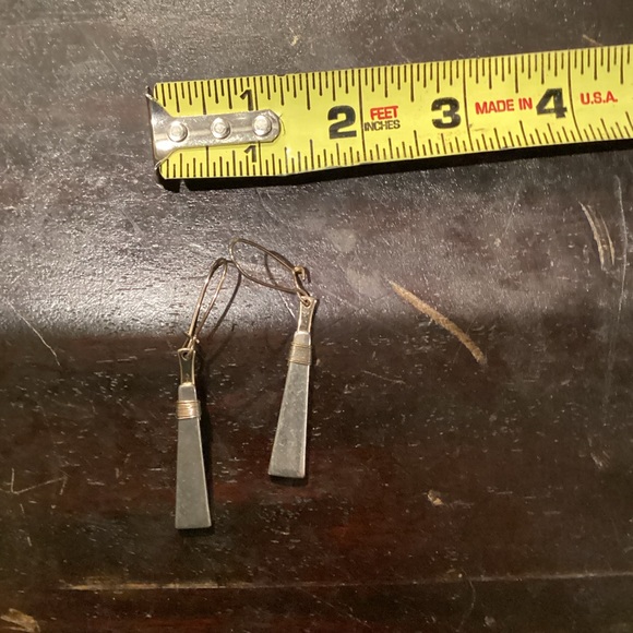 Dangly silver earrings - Picture 6 of 10